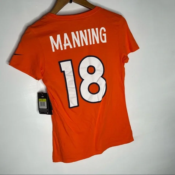 Peyton Manning Orange Broncos T-shirt new with tags - Picture 4 of 5